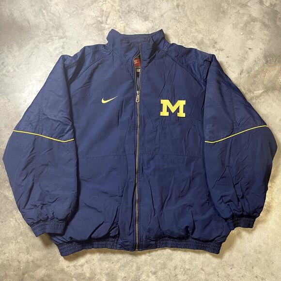 Vintage Nike Red Tag University of Michigan Jacket - Picture 1 of 5